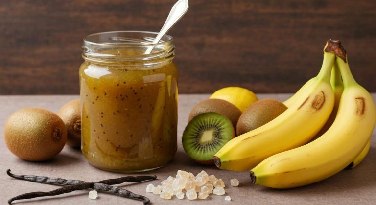 Confiture maison kiwi-banane : recette facile et savoureuse