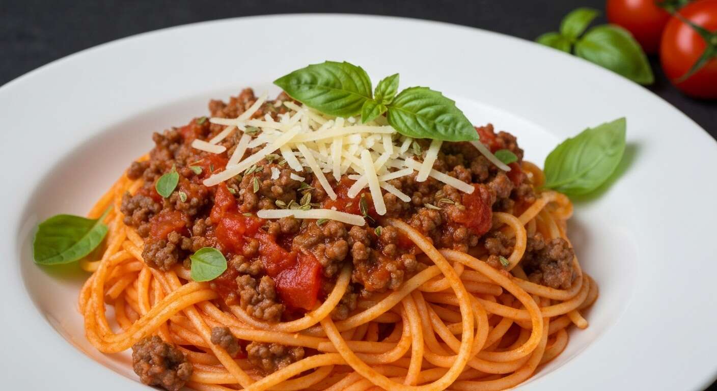 Spaghettis Bolognaise : recette rapide et délicieuse