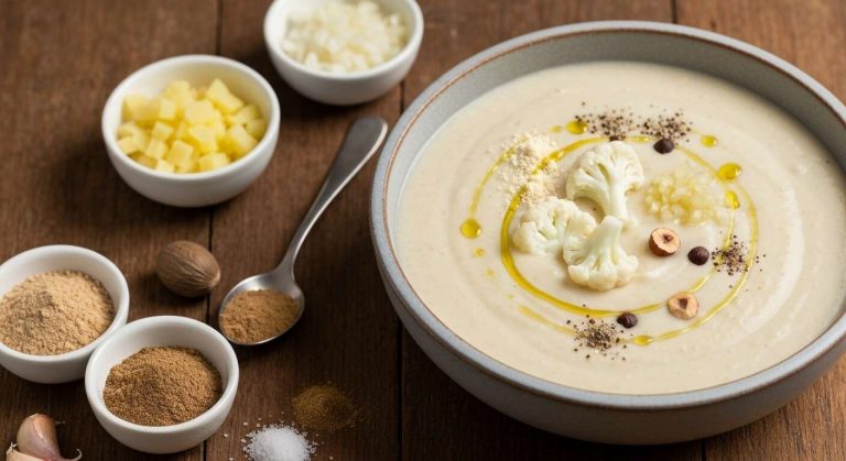 Velouté de Chou-Fleur au Thermomix : recette Facile et Savoureuse