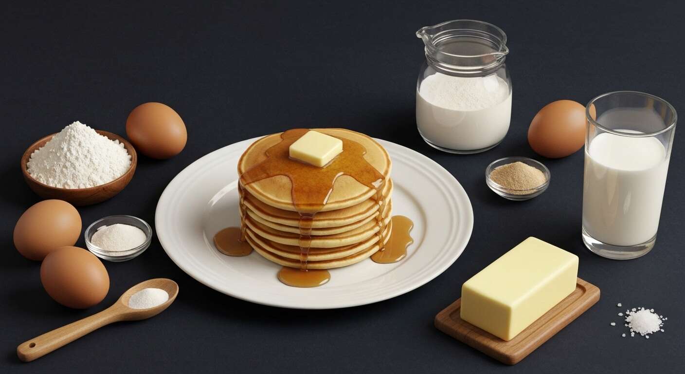 Recette facile de pancakes de Cyril Lignac