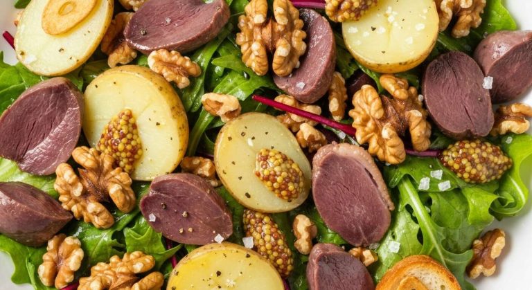 Salade de gésiers de volaille : recette savoureuse et facile