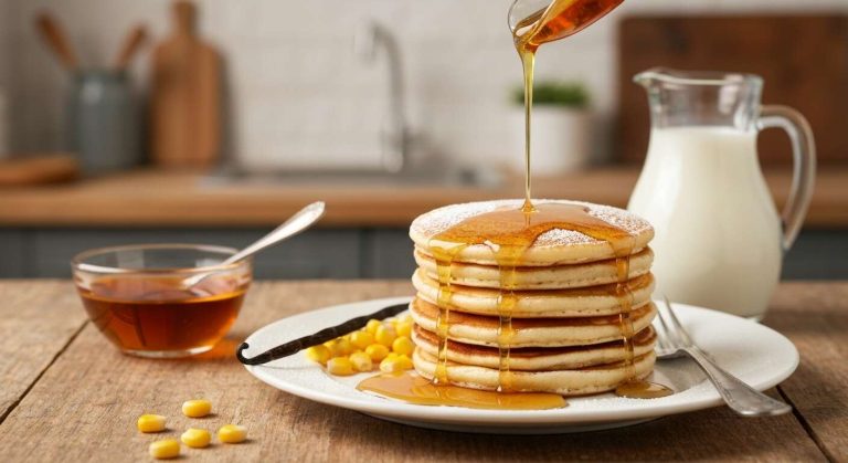 Pancakes à la Maïzena : recette Moelleuse et Sans Gluten