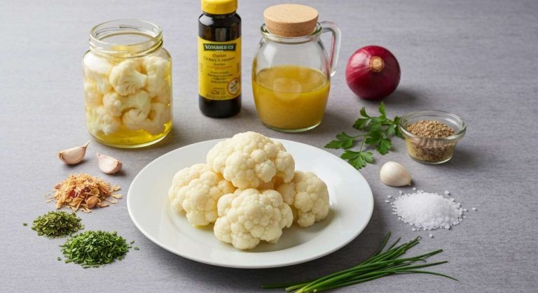 Recette de chou-fleur à la vinaigrette : facile et savoureuse