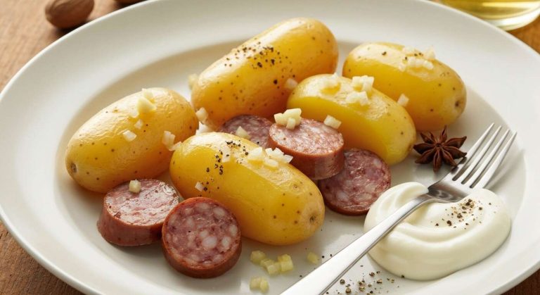 Pommes de terre à la cancoillotte : recette savoureuse
