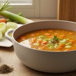 Soupe de légumes facile avec le Easy Soup de Moulinex