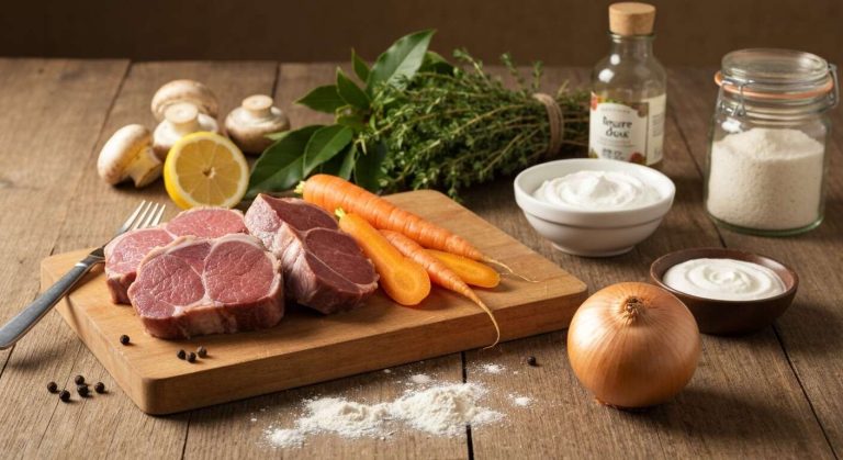 Blanquette de veau : recette traditionnelle à la sauce blanche