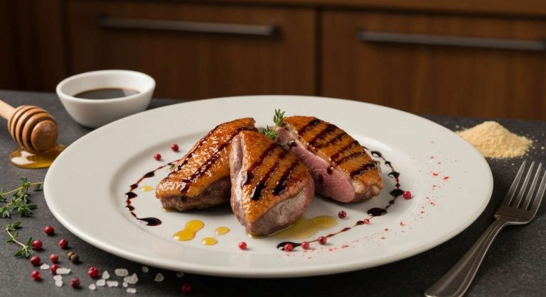 Aiguillettes de canard caramélisées au balsamique : recette gourmande