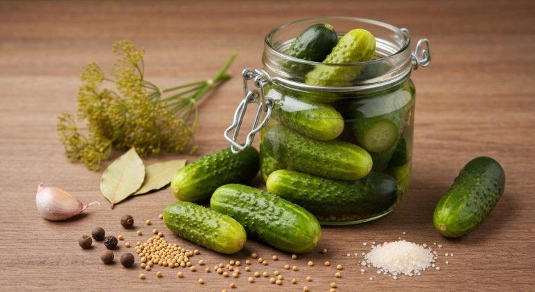 Cornichons à la polonaise : recette savoureuse et facile