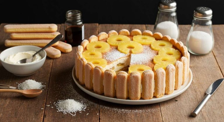 Charlotte Ananas Mascarpone : délicieuse Recette à Découvrir