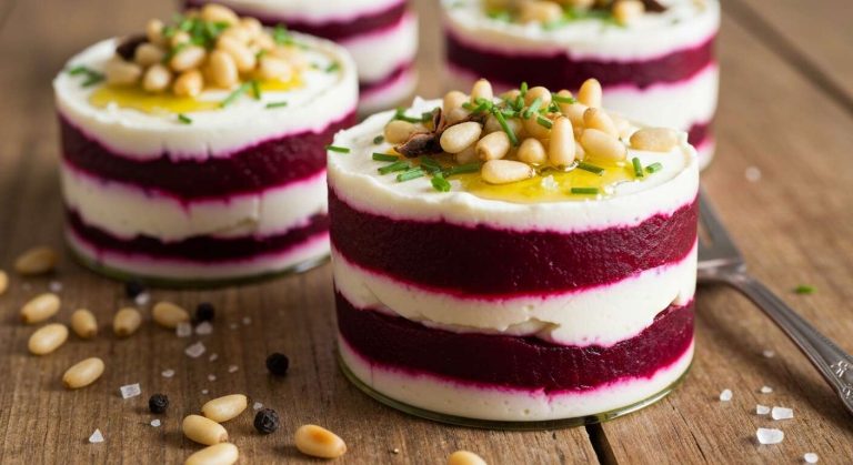 Verrine Betterave Mascarpone au Thermomix : recette Facile