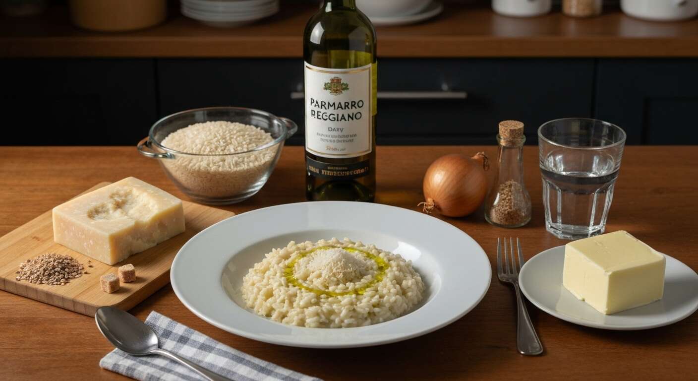 Risotto au parmesan au Thermomix : recette facile et savoureuse