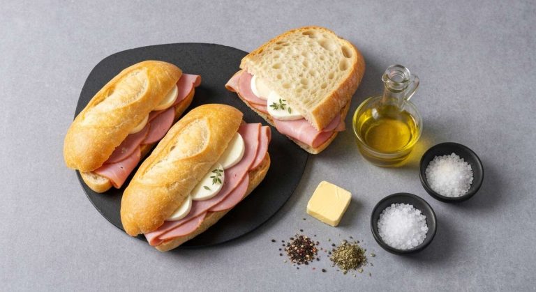 Panini simple jambon fromage : recette rapide et facile