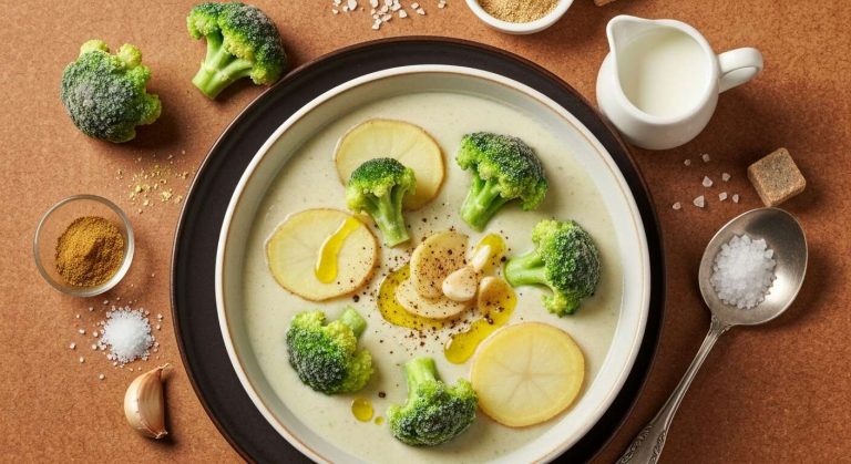 Soupe de Brocolis au Thermomix : recette Facile et Rapide