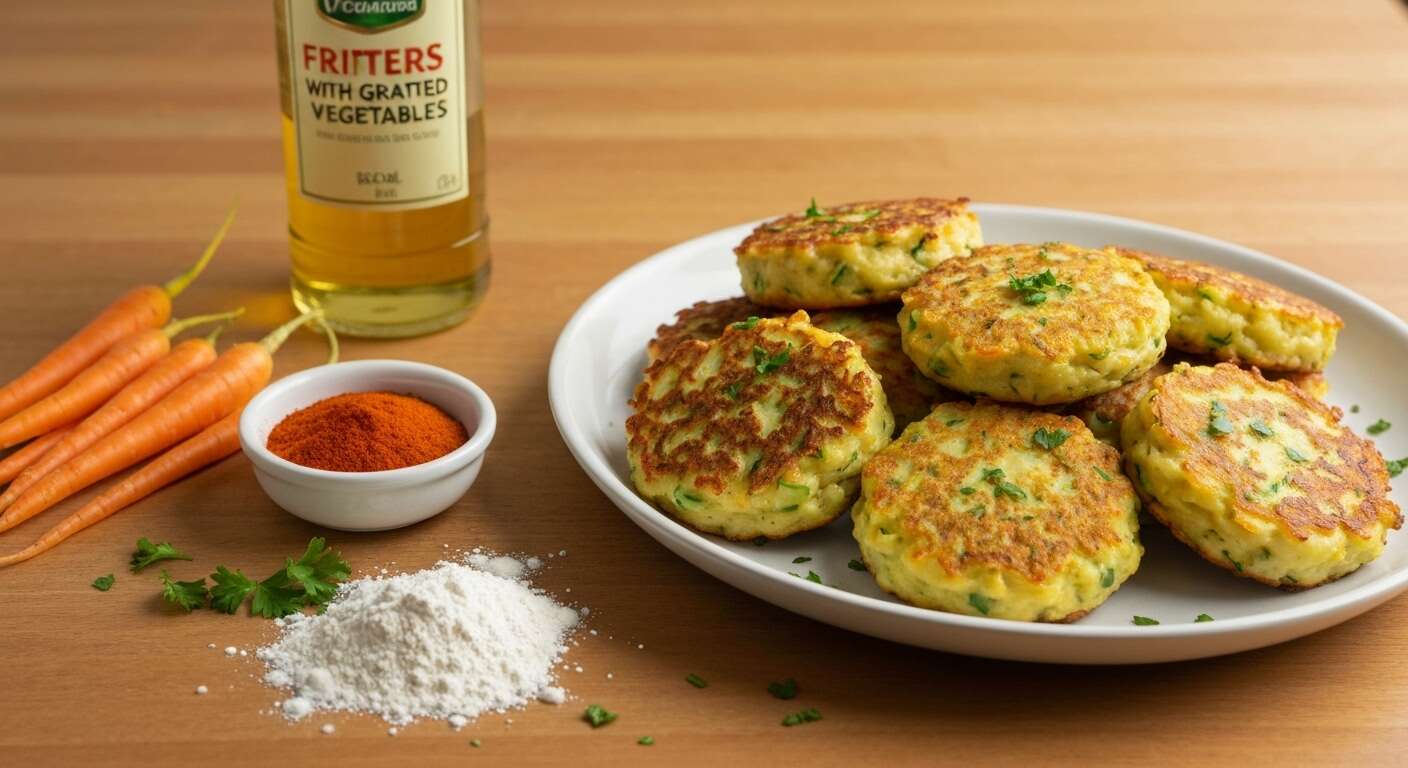 Recette de beignets moelleux aux légumes râpés