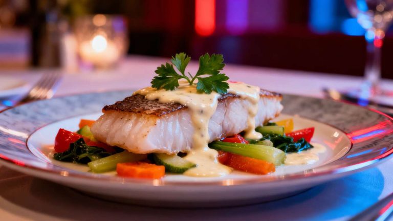 Lotte à la crème fraîche : recette savoureuse et facile