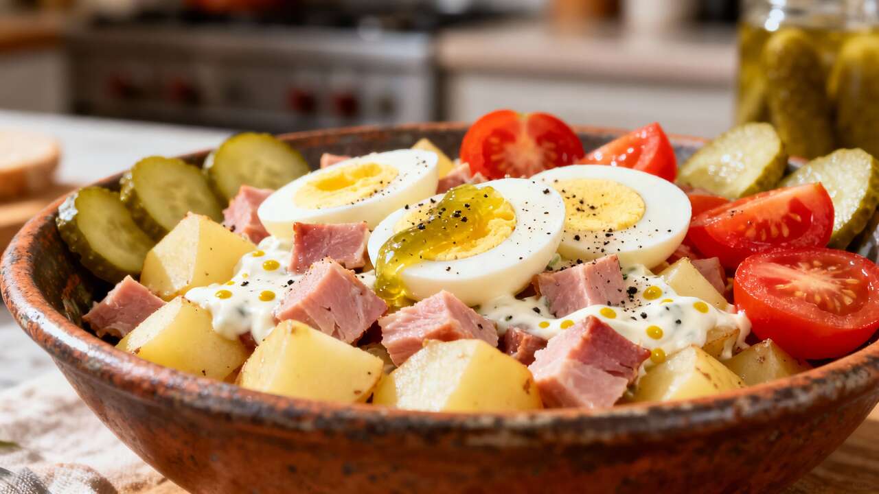 Salade piémontaise facile : recette savoureuse et rapide