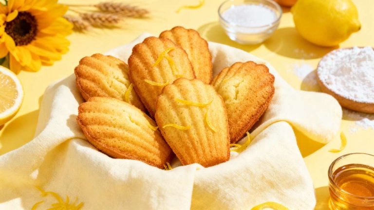 Recette Madeleines Sans Beurre Moelleuses et Légères