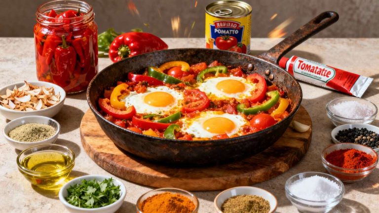 Chakchouka savoureuse au Cookeo : recette facile