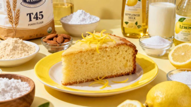 Moelleux au citron sans beurre : recette facile et savoureuse