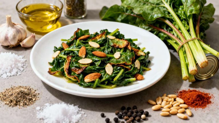 Blettes sautées à l&rsquo;ail : recette savoureuse et simple