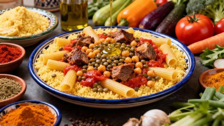 Recette authentique de Berkukes marocain