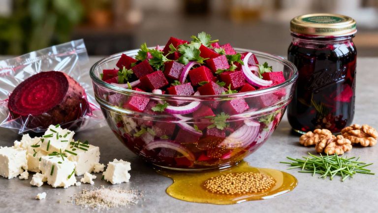 Recette facile de salade de betterave