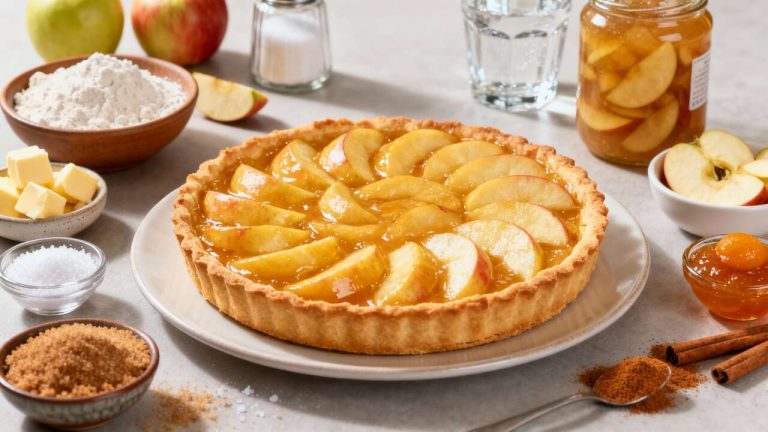 Tarte aux pommes sans œufs facile à ma façon