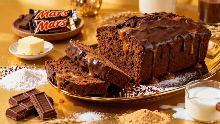 Gâteau aux Mars ultra rapide : recette facile et savoureuse