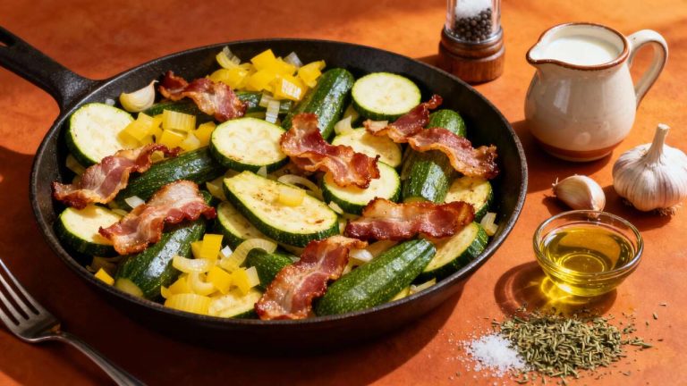 Courgettes et lardons au Cookeo : recette savoureuse et facile