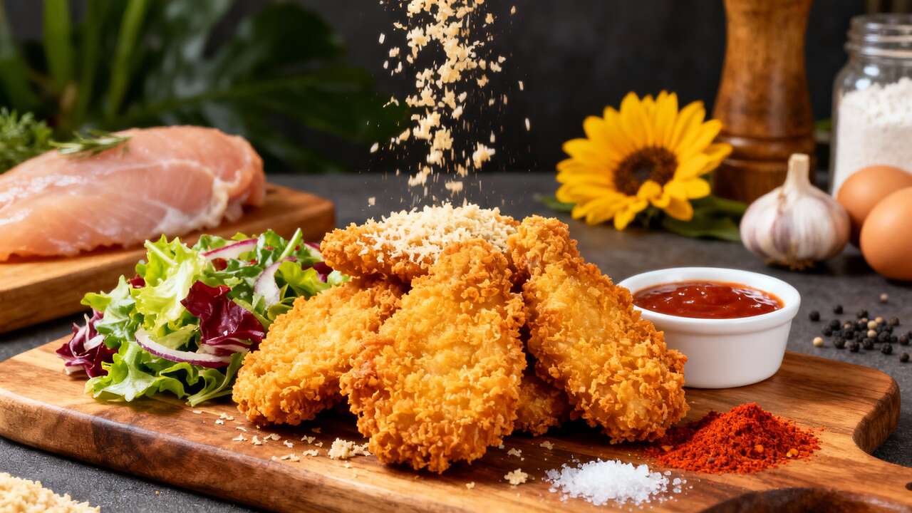 Recette de croustillants de poulet maison