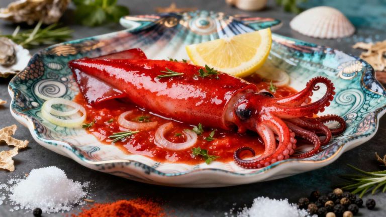 Recette d&rsquo;encornets rouges : un délice marin à découvrir