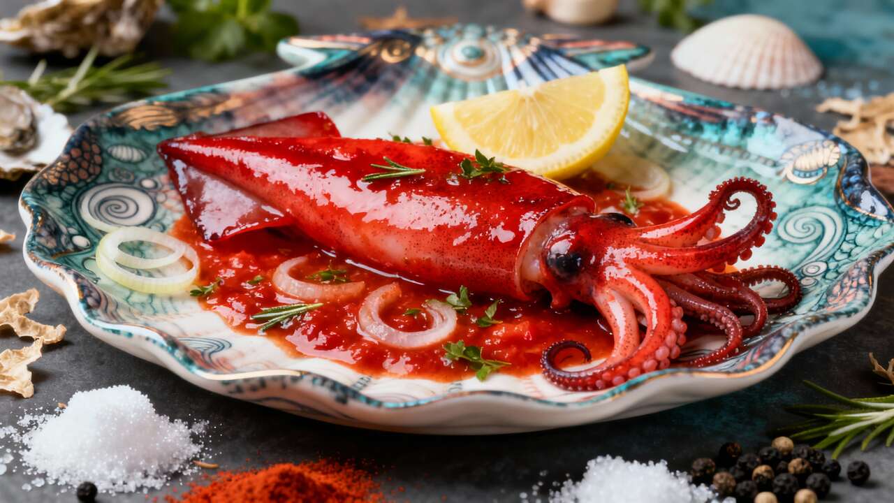 Recette d&rsquo;encornets rouges : un délice marin à découvrir