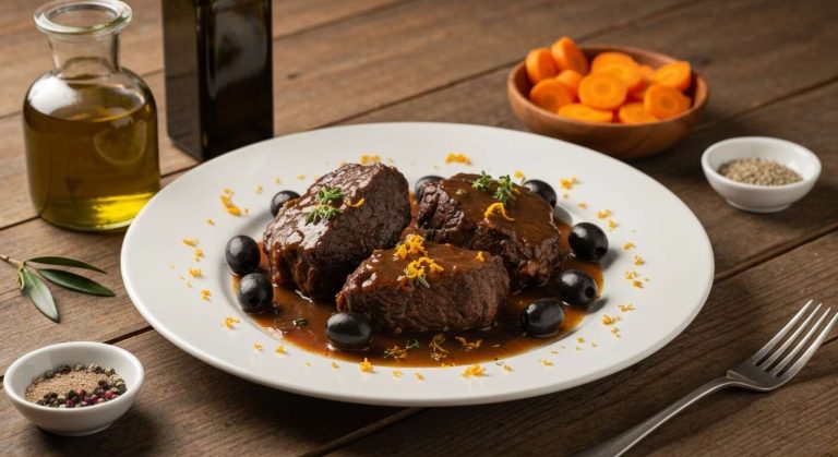 Estouffade de boeuf à la provençale : recette savoureuse