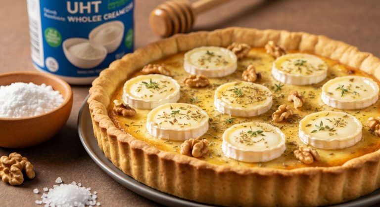 Tarte au chèvre chaud et au miel : recette délicieuse et facile