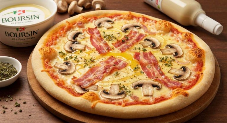 Pizza au Boursin : une recette gourmande et originale