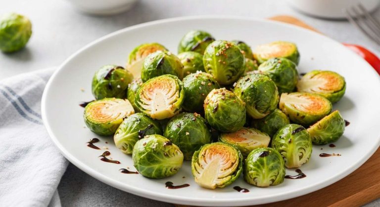Choux de Bruxelles croustillants au Airfryer : recette facile et rapide