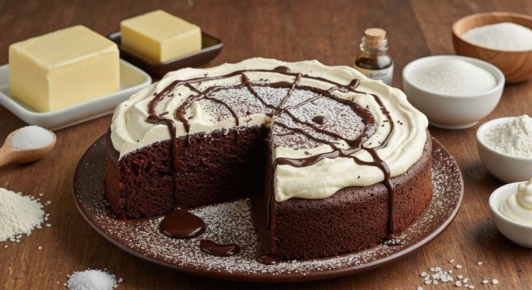 Gâteau au chocolat à la crème Chantilly : recette gourmande