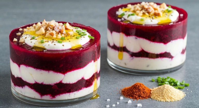 Verrine de betterave au yaourt : recette facile et délicieuse