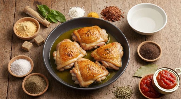 Poulet aux Quatre Épices : recette Savoureuse