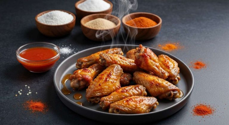 Ailes de poulet piquantes au four : recette savoureuse et facile