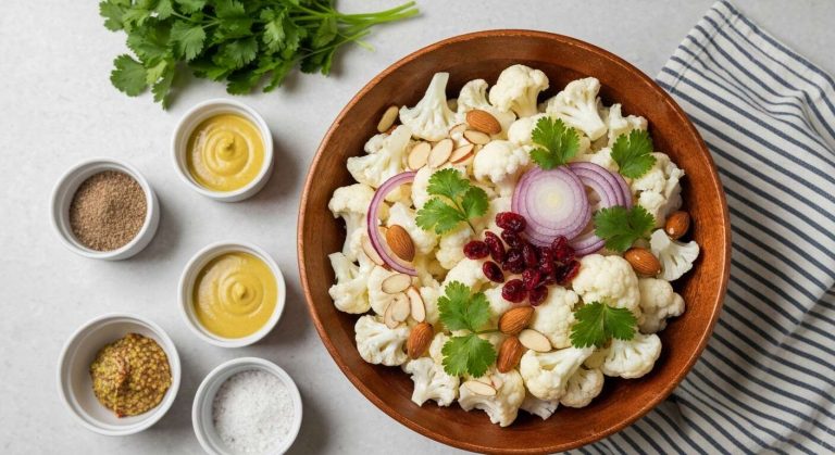 Salade de chou-fleur minceur : recette légère et savoureuse