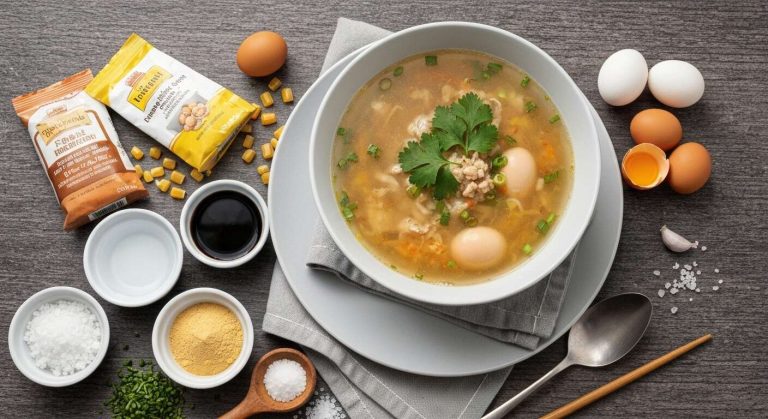 Soupe à l'œuf : recette facile et rapide