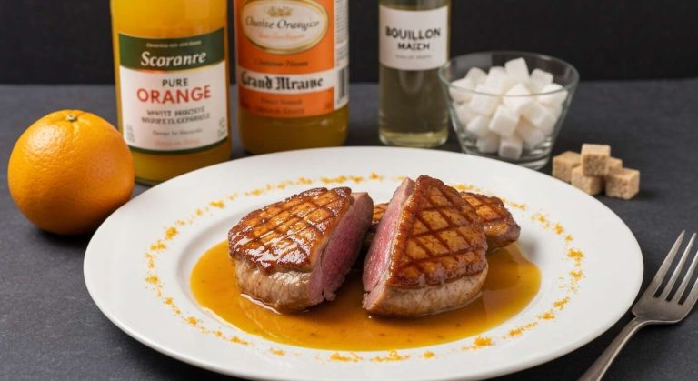 Recette traditionnelle du canard à l'orange de ma grand-mère