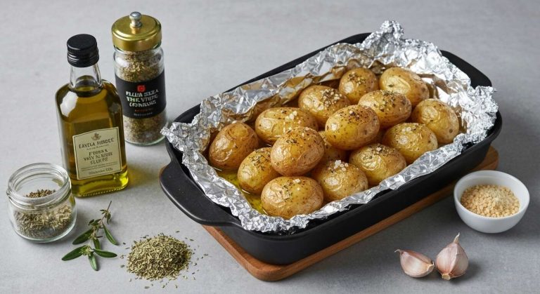 Pommes de terre cuites dans la braise : recette savoureuse