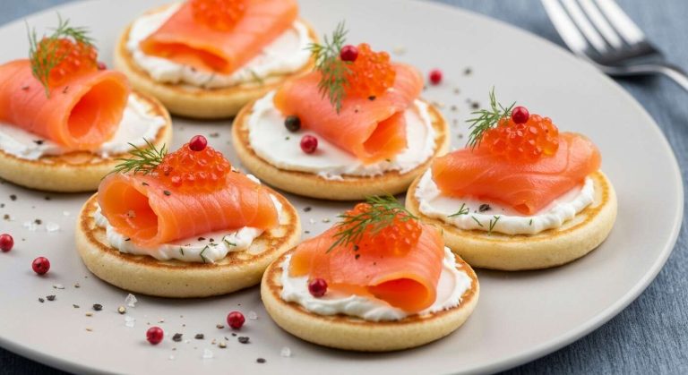 Canapés au saumon fumé : une recette raffinée et gourmande