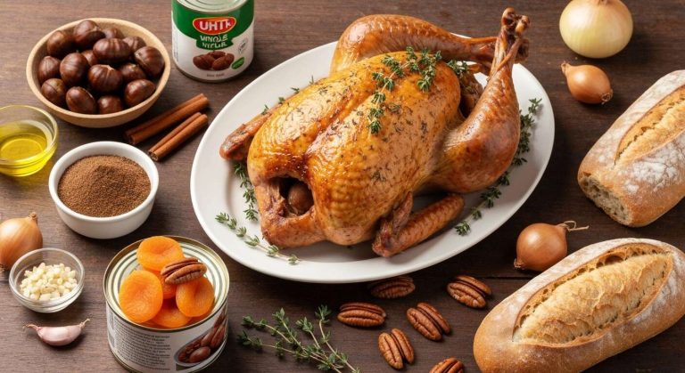 Dinde farcie savoureuse : recette facile à réaliser