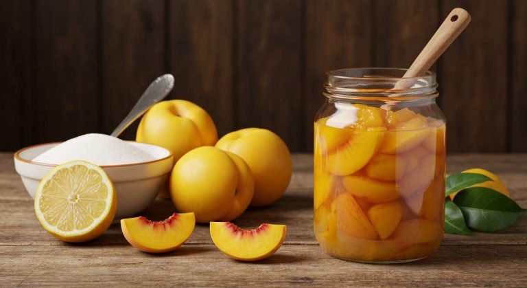 Confiture de pêche au Thermomix : recette facile maison