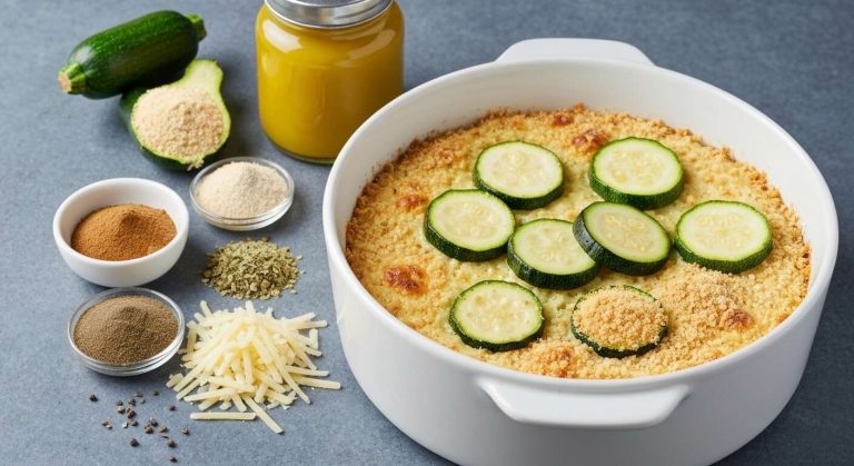 Gratin de courgettes léger sans crème