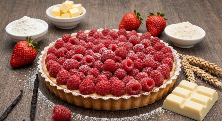 Tarte aux fraises et framboises : recette délicieuse et facile