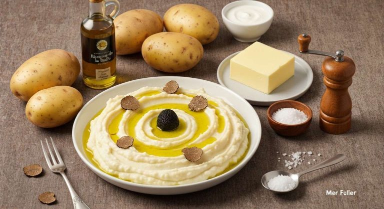 Écrasé de pommes de terre à la truffe : recette gourmande et raffinée